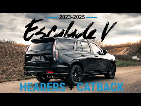 Cadillac Escalade V Headers and Exhaust from Stainless Works