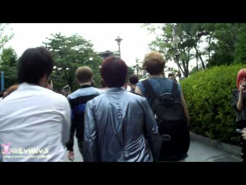 120814 EXO-K Come to NATIONAL CONCERT