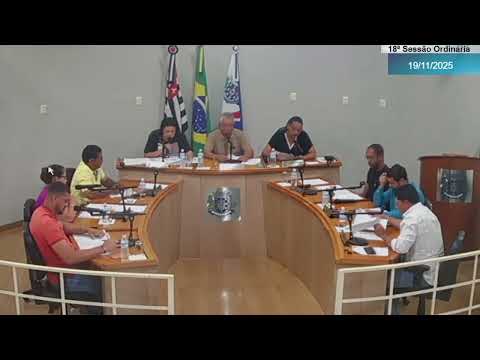 18ª Sessão Ordinária (19/11/2025) - Câmara Municipal de Santópolis do Aguapeí - SP