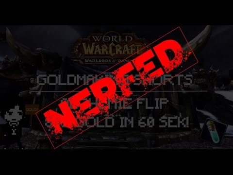 Goldmaking Shorts: Alchemie-Flip! 885 Gold in 60 sec !? WoW 6.2.3