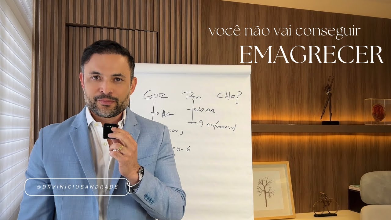 Se você não fizer ISSO você NUNCA vai conseguir emagrecer! | Dr Vinicius Andrade