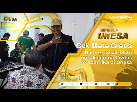 JENDELA UNESA: Cek Mata Gratis bareng Kasat Mata di Unesa