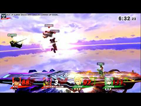 NUC29 - frededish & Carnino vs SPLORCH & Pail - Smash 4 Doubles