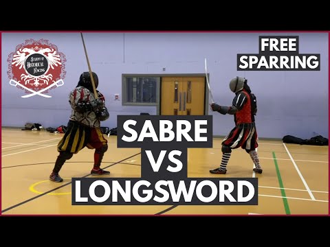 Longsword vs Sabre - Free Sparring Exhibition