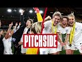 Behind The Scenes Trophy Celebrations of Lionesses Arnold Clark Cup Victory 🏆 | Pitchside