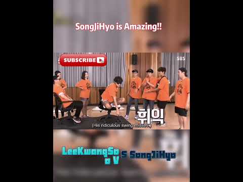 ACE SongJiHyo Is Amazing~LeeKwangSoo Vs MongjiHyo #shorts