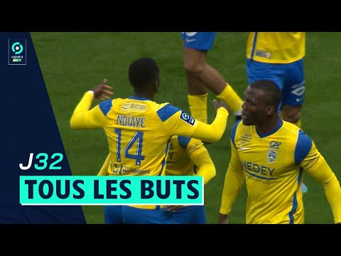 Tous les buts de la 32ème journée - Ligue 2 BKT / 2021-2022