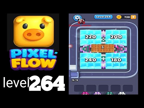 Pixel Flow Level 264 Walkthrough