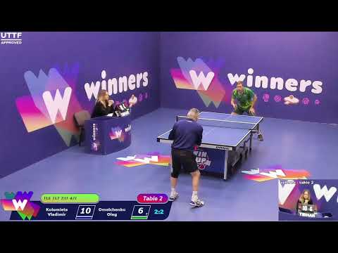 WINners CUP table 2  16.01 Kolomiets Vladimir - Omelchenko Oleg  09:00