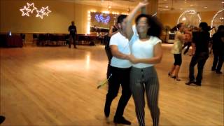 Nelson Ortiz & D'Alizza Bramzon Social Dance Mr. Mambo's Salsa Social 7/12/14