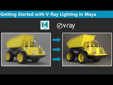Getting Started with V Ray Lighting in Maya