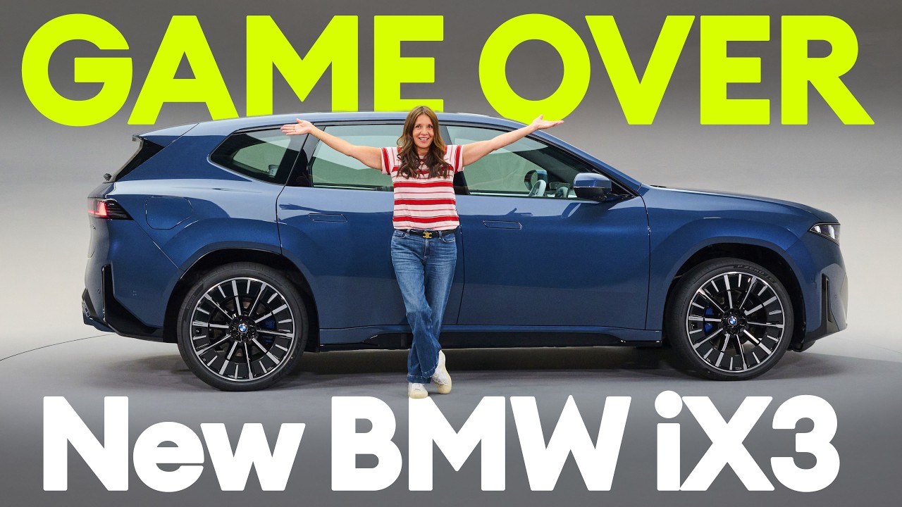 FIRST LOOK: all-new BMW iX3. 500 mile range, 20 minute charging. Game over?