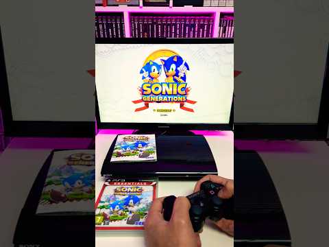 PS3 Super Slim Sonic Generations Gameplay
