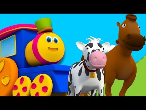 Bob treno | Siamo andati in fattoria | conoscere le aziende agricole | Bob The Train | Went To Farm