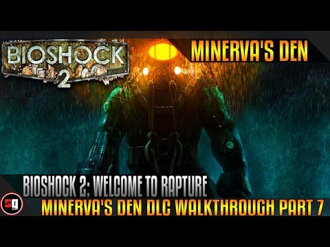 Bioshock 2: Minerva's Den DLC Walkthrough Part 7 - Beacon