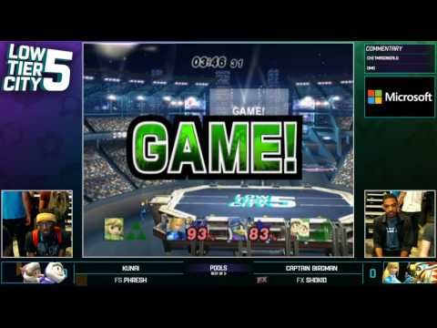 LTC 5 - Shokio + Captain Birdman vs Phresh + Kunai - Pools PM