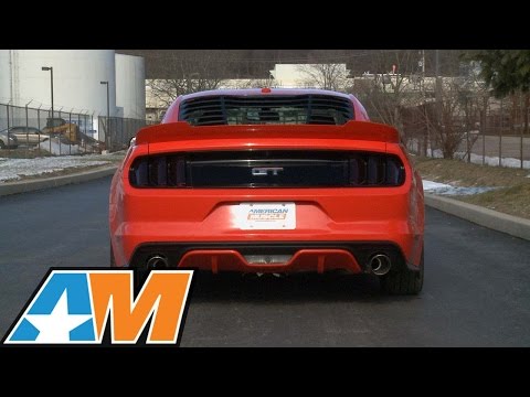2015-2017 Mustang GT Gibson Exhaust Sound Clip Catback w/ X-Pipe Review & Install