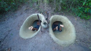How To Build Most Secret Water Slide Underground Tunnel Swimming Pool