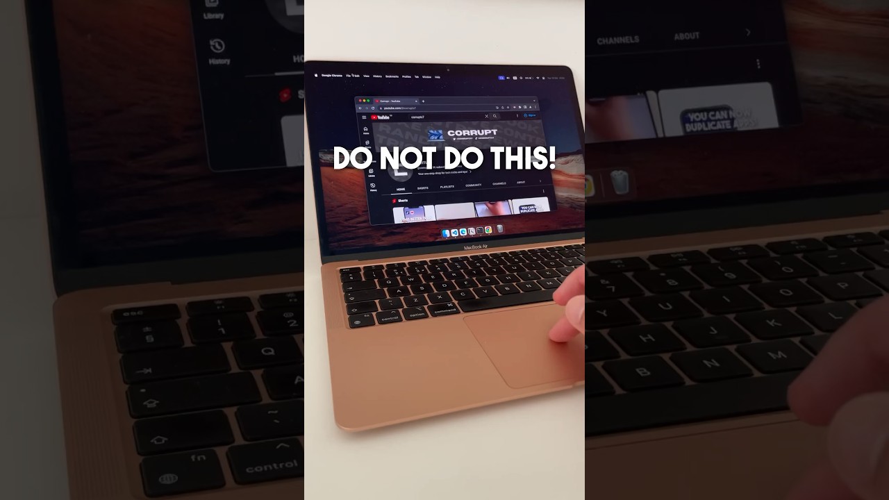 Don’t Fullscreen Like This…😕 (Mac) #shorts #macbook #macos #shortcuts #tipsandtricks