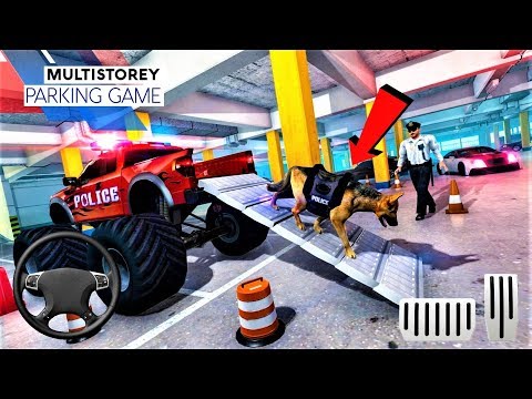 US Police Dog Transport : Multi Level Parking Game / Android & iOS Gameplay - HD #2