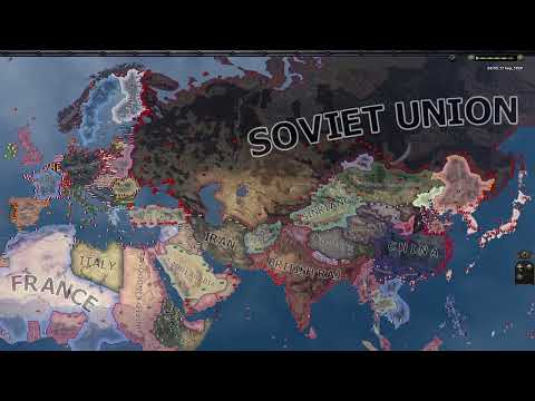 When Japan decides to go North not China - Hoi4 Timelapse