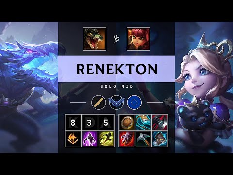Renekton Mid vs Annie - EUW Diamond Patch 25.16