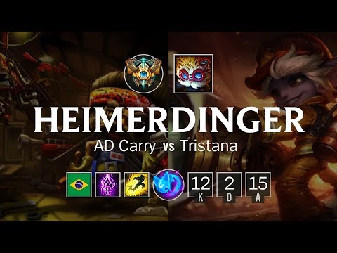 Heimerdinger Bot vs Tristana - BR Challenger Patch 8.23