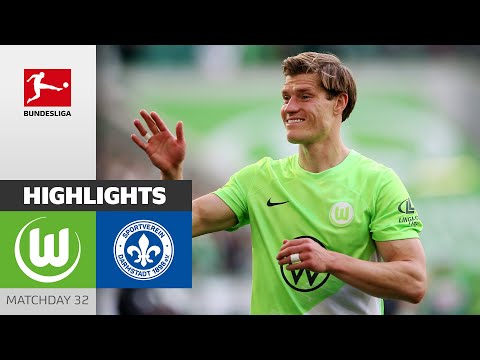 Resumen de Wolfsburg vs Darmstadt 98 Matchday 32