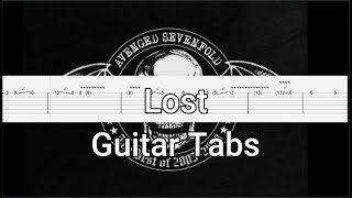 Avenged Sevenfold - Lost - Guitar Tabs