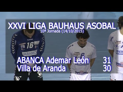 LIGA BAUHAUS ASOBAL J10 ABANCA Ademar León - Villa de Aranda 31 - 30