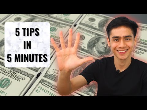 How To Be Good With Money In 5 Minutes — 5 Unique Tips