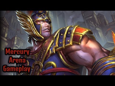 Smite: Arena Gameplay with Mercury-Gonna Try the Golden Blade!!