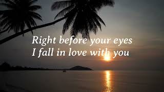 RIGHT BEFORE YOUR EYES Lyrics - America