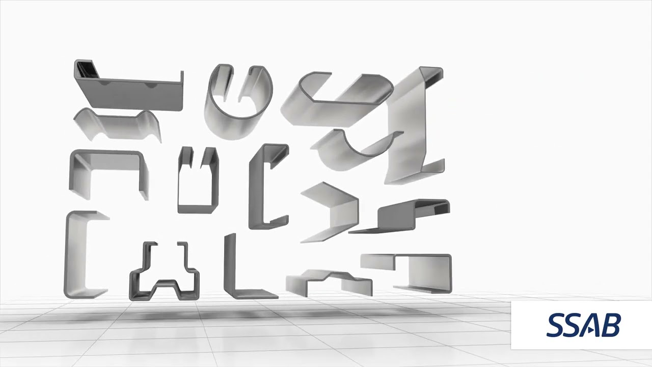 SSAB's cold-formed open steel sections