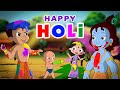 Chhota Bheem And Krishna Rango Se Bhari Holi Holi Special Hindi Cartoon For Kids