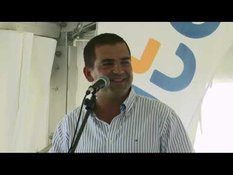 Palabras del intendente de Cerro Largo, José Yurramendi