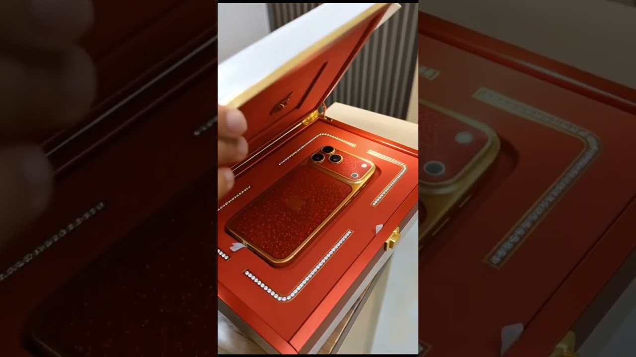 Limited Fiction edition of iphone 17 pro max  what a great an premium look wow 🤩