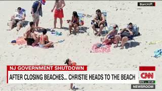 Chris Christie mocks Newspaper who took beach photo