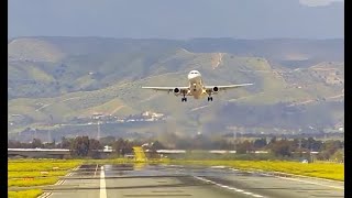 TOUCH & GO Lufthansa flight from Munich to Malaga Airport