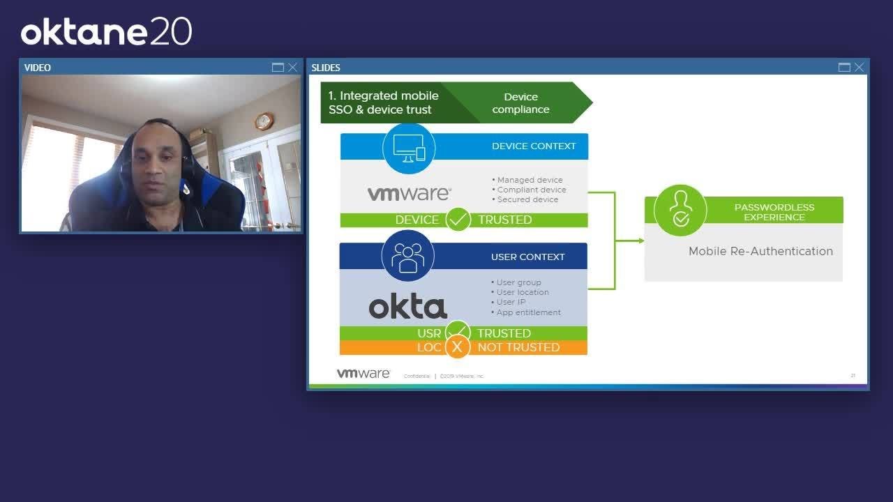 Okta + Workspace ONE: Secure access for the Remote Workforce