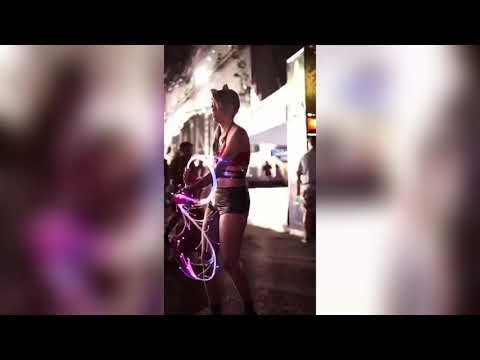 Shuffling with Lightning at EDC Las Vegas 2018! - Pixel Whip Action