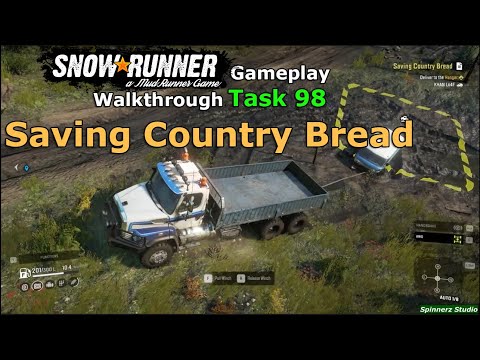 SnowRunner - Saving Country Bread | SnowRunner Taymyr Phase 1