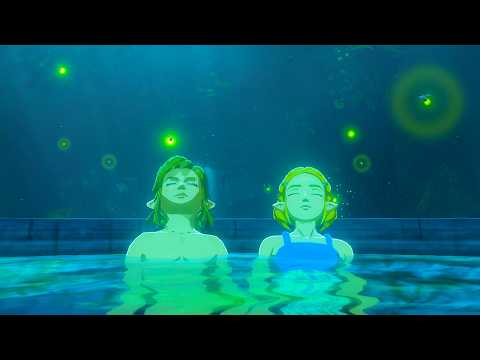 Let's Rest Together.. You’re Safe - Relaxing Zelda Music Hot Springs Ambience
