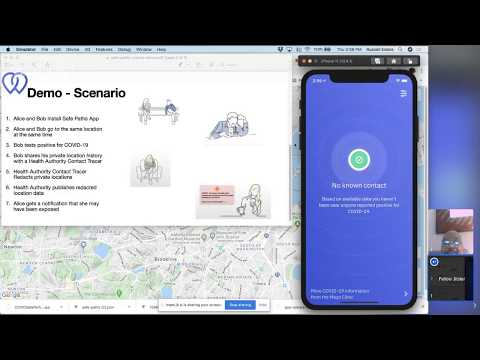 Safe Paths and Safe Places Demo Walkthrough