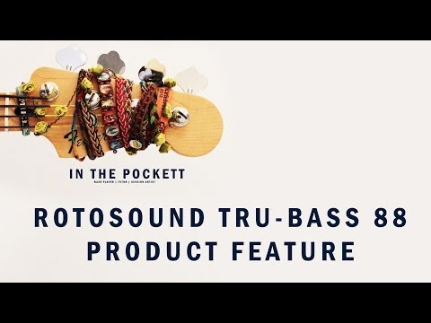 Rotosound RS88LD TruBass Black Nylon Tapewound Bass Strings image 2