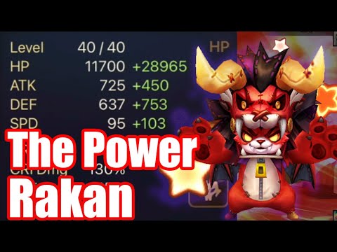 【Summoners War | Curry's RTA】The Power Rakan, vio & will = endless provokes!
