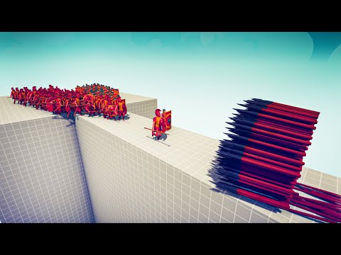 50x SPARTANS & 50x SHIELD BEARER vs EVERY GOD - Totally Accurate Battle Simulator TABS