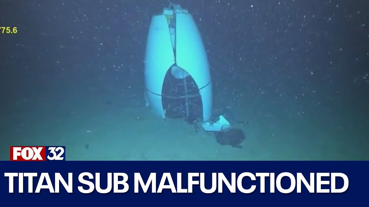 Titan sub malfunctioned just prior to Titanic dive, scientific director says