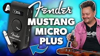 Video thumbnail for NEW Fender Mustang Micro Plus - An Impressive New Headphone Amp! by Andertons Music Co