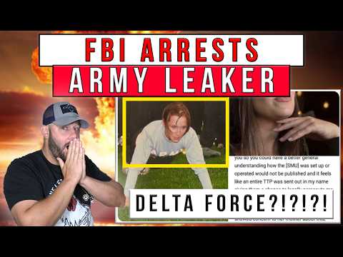 BOMBSHELL | FBI Arrests DELTA FORCE Leaker... TOP SECRET "Tactics & Protocols" Leaked Over 4 YEARS.. Thumbnail